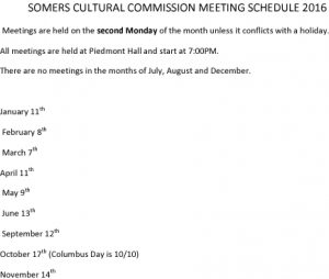 Icon of 2016 Cultural Mtg Schedule